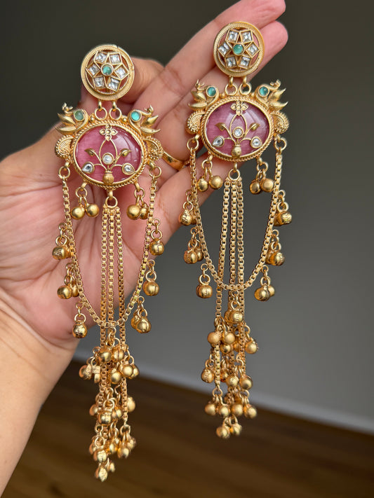 Diya kashmiri earrings